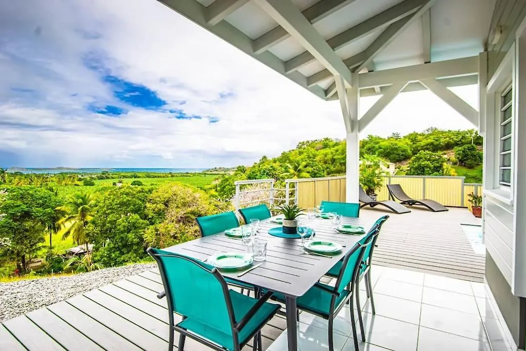 Magnifique Villa Piscine, Vue Mer, 8 Km Plages Le Francois 0*,  Martinique
